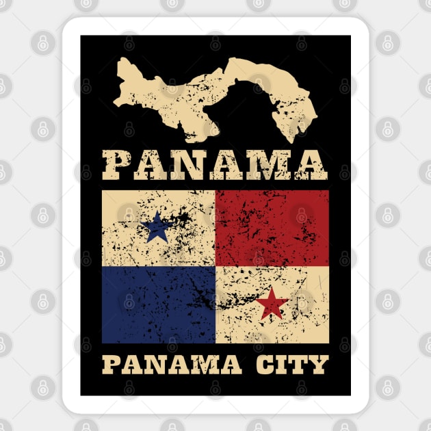 Flag of Panama Sticker by KewaleeTee